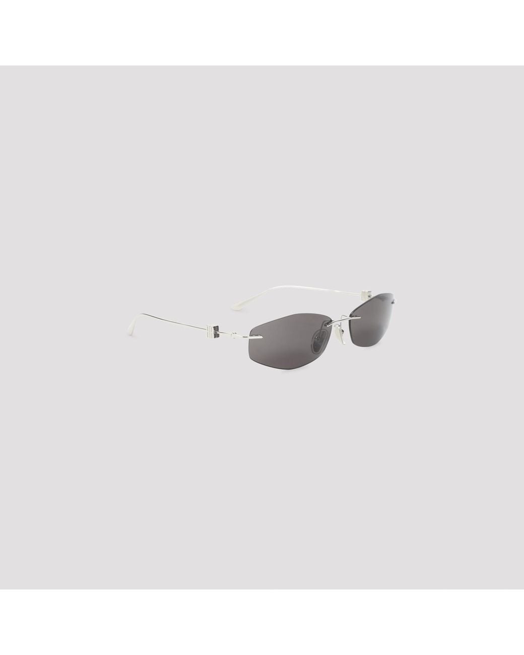 Balenciaga Nano D-Frame in White | Lyst UK