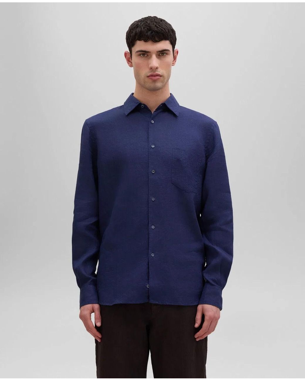 Aspesi Blue Camicia Sedici for men
