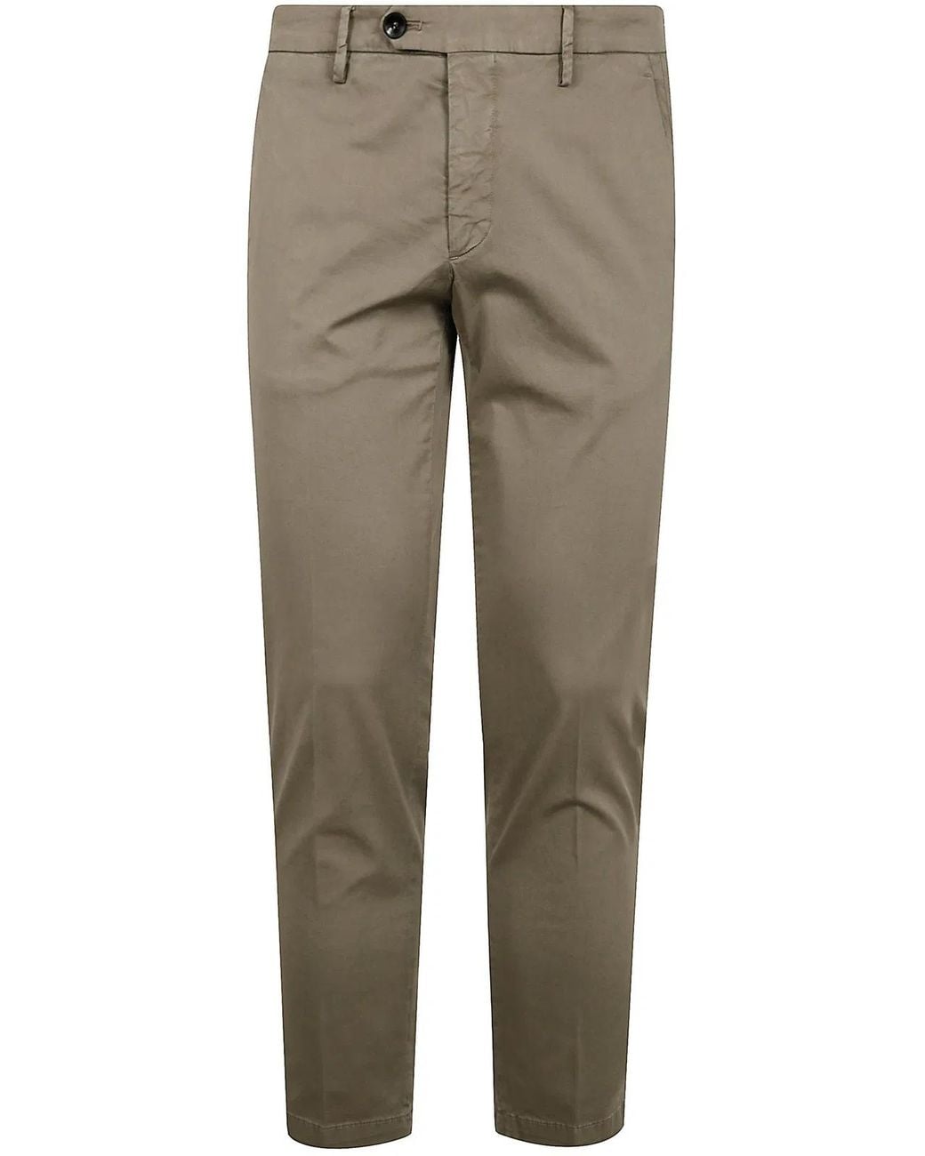 Michael Coal Natural Capri American Pocket Trousers for men