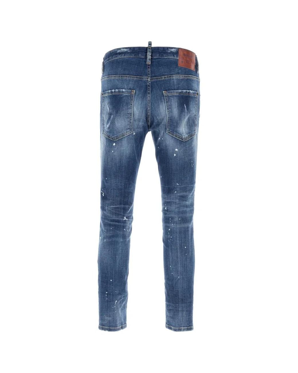 DSquared² Blue Pants 5 Pockets for men