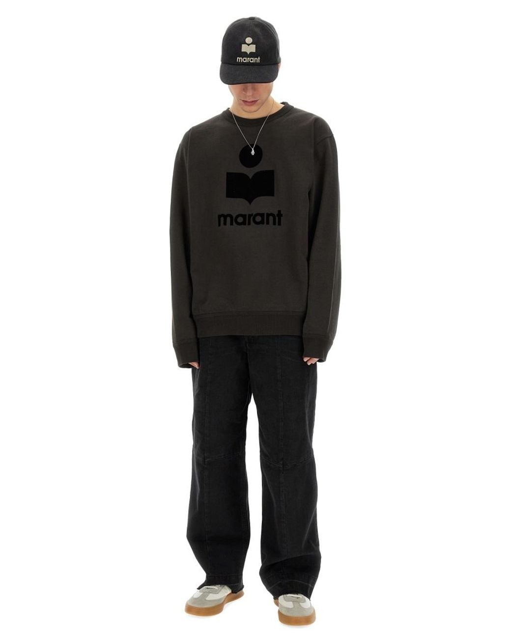 Isabel Marant Black Felpa "Mikoy" for men