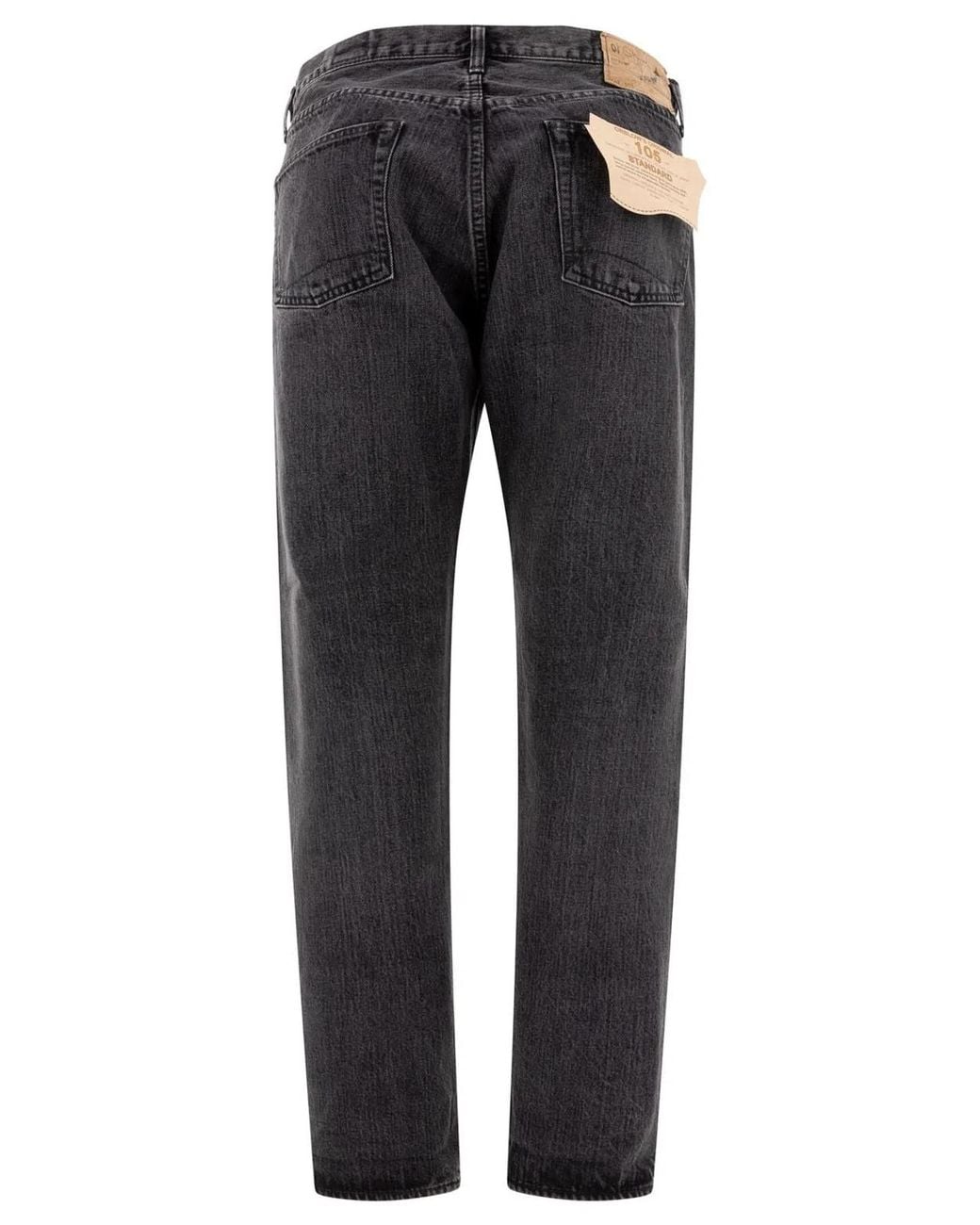 Orslow Gray Trousers for men