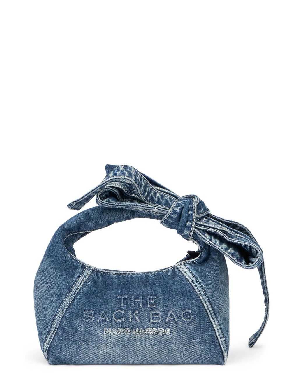 Marc Jacobs Blue Medium Wash The Mini Sack Bag