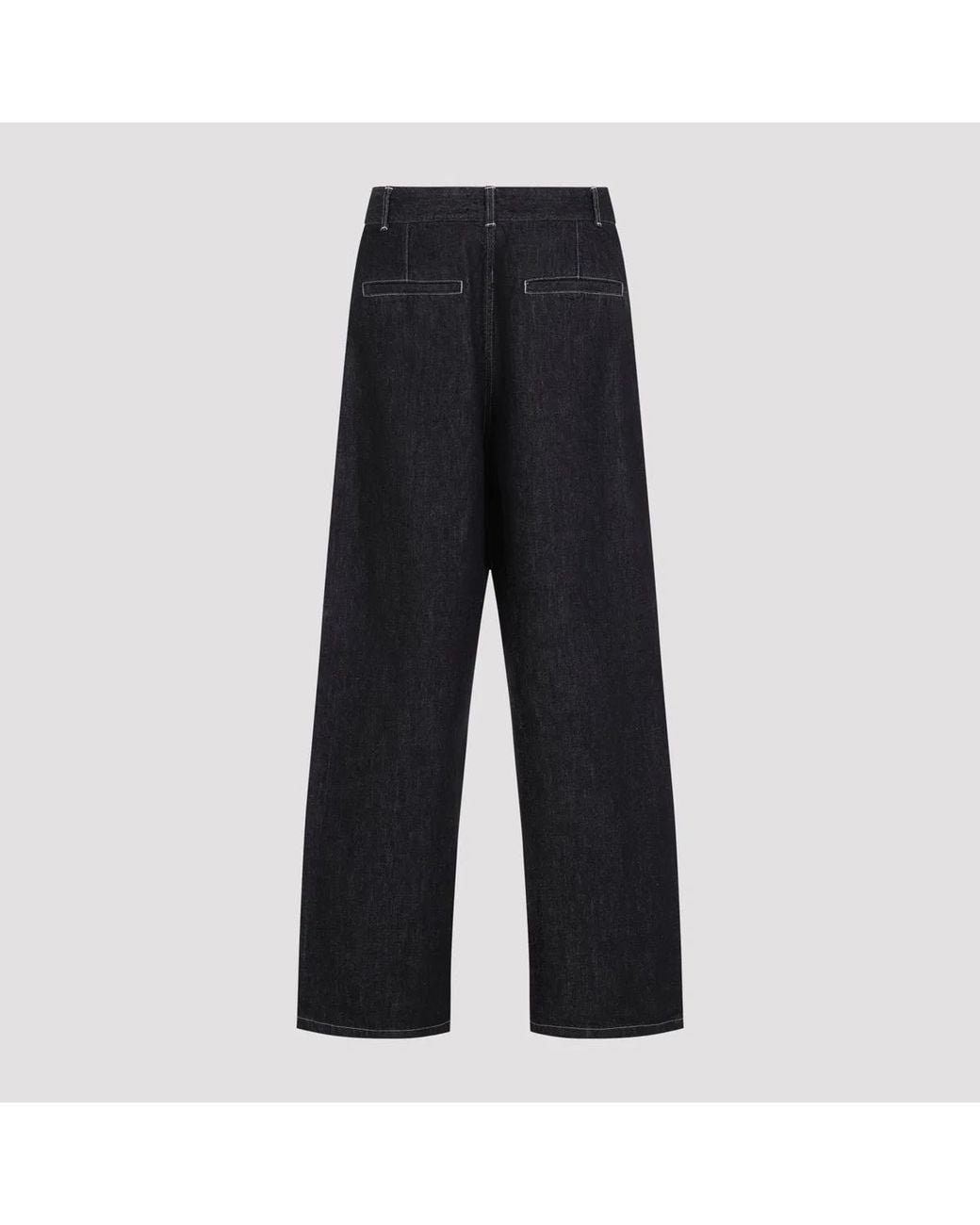 Studio Nicholson Blue Weft Minard Curved Leg Jeans for men