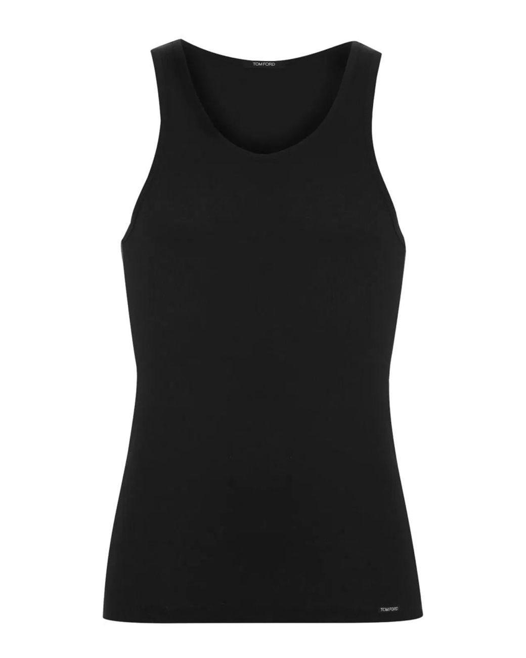 Tom Ford Black Cotton Modal Sweater for men