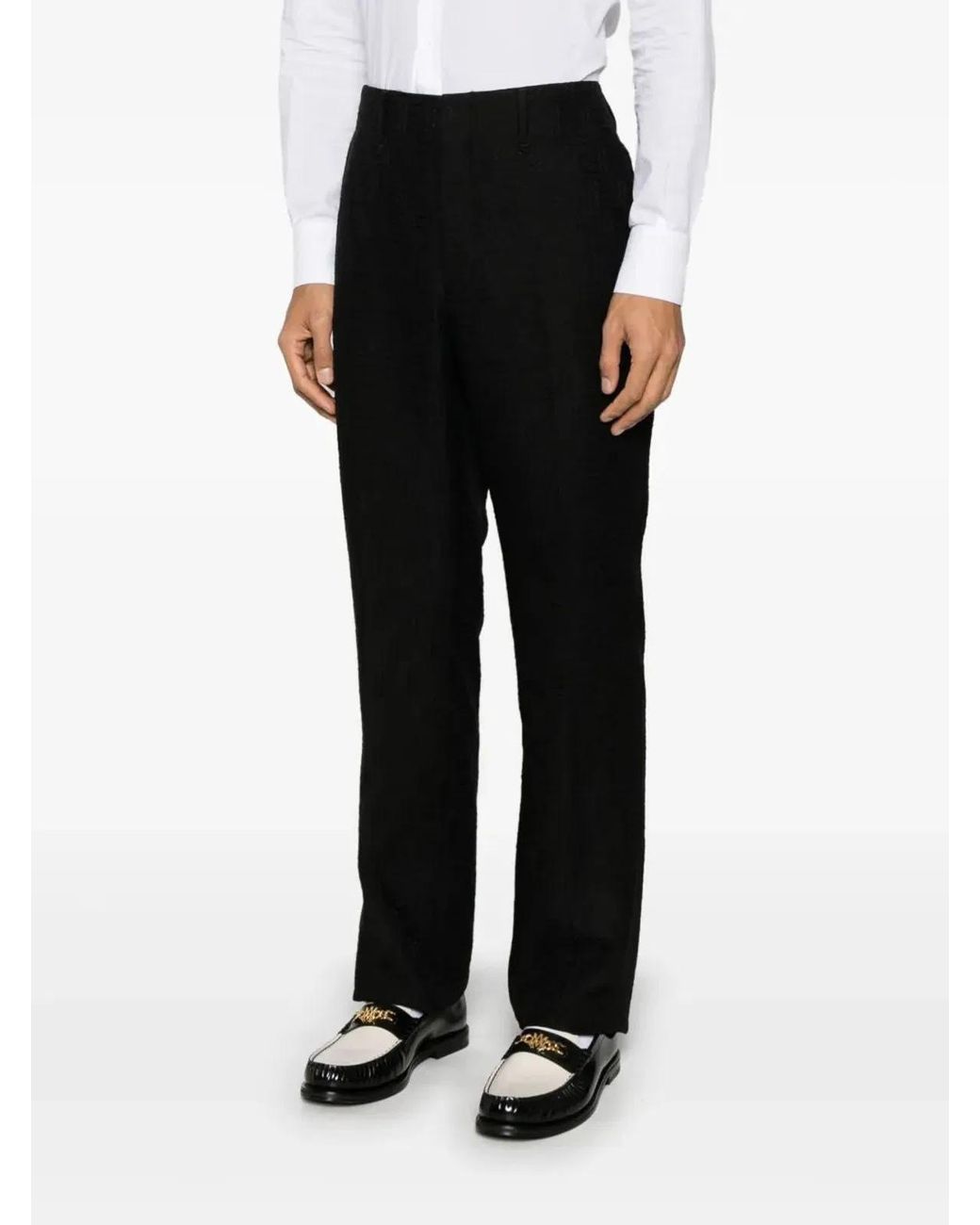 Fendi Gray Tailored Trousers For Ss25 for men
