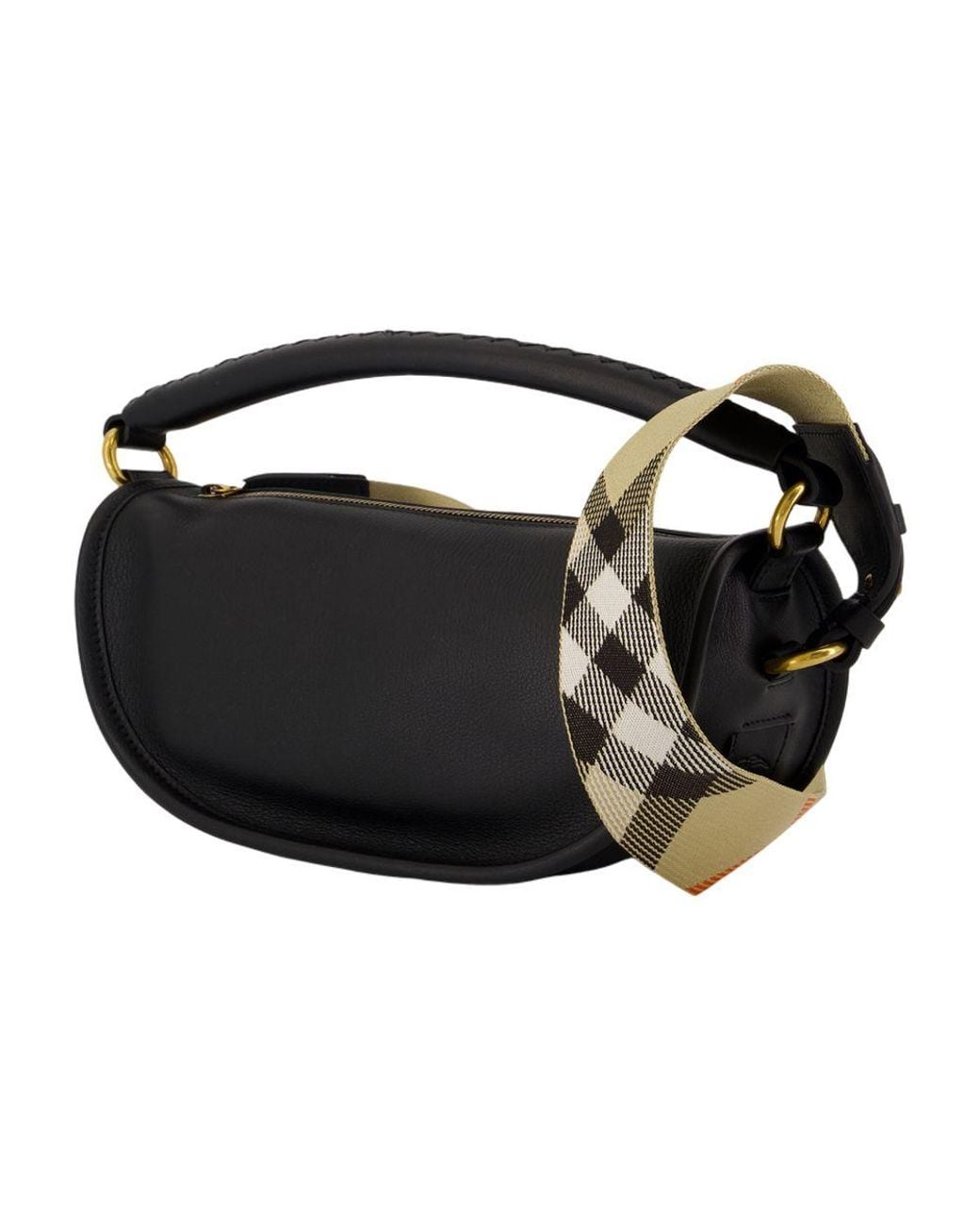 Burberry Black B-Clip Shoulder Bag
