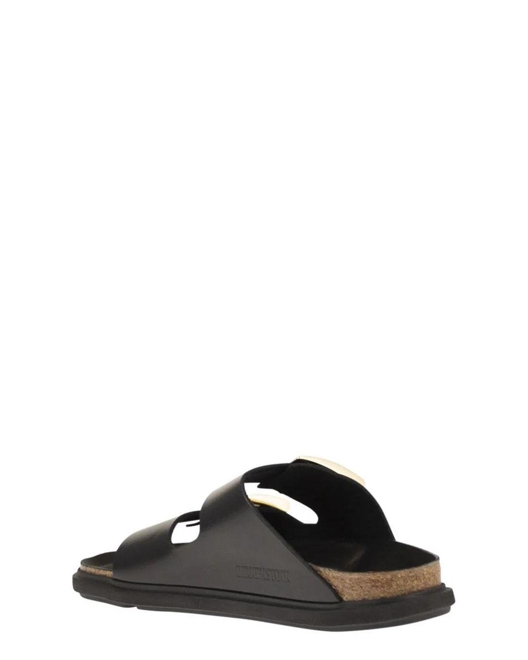 Birkenstock Black Arizona Db Hex – Patent Natural Leather Sandal