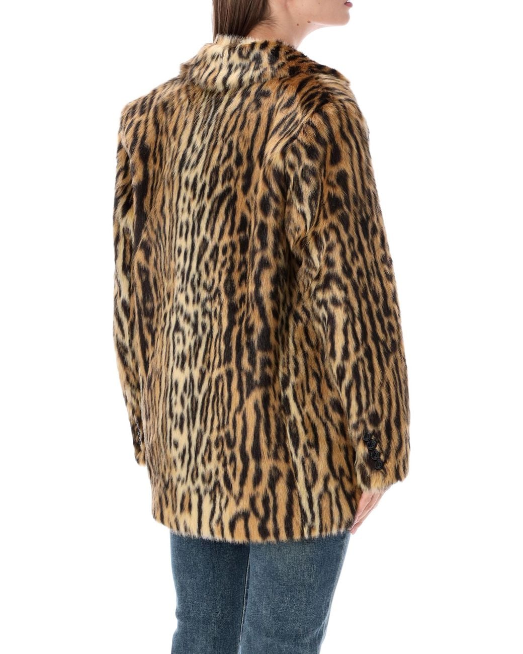 Stand Studio Multicolor Emmie Fur Blazer