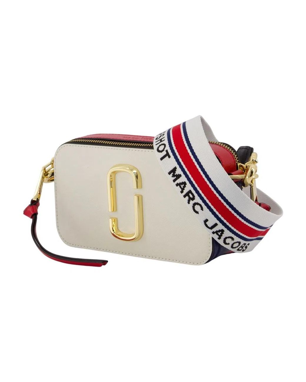 Marc Jacobs White The Snapshot Crossbody
