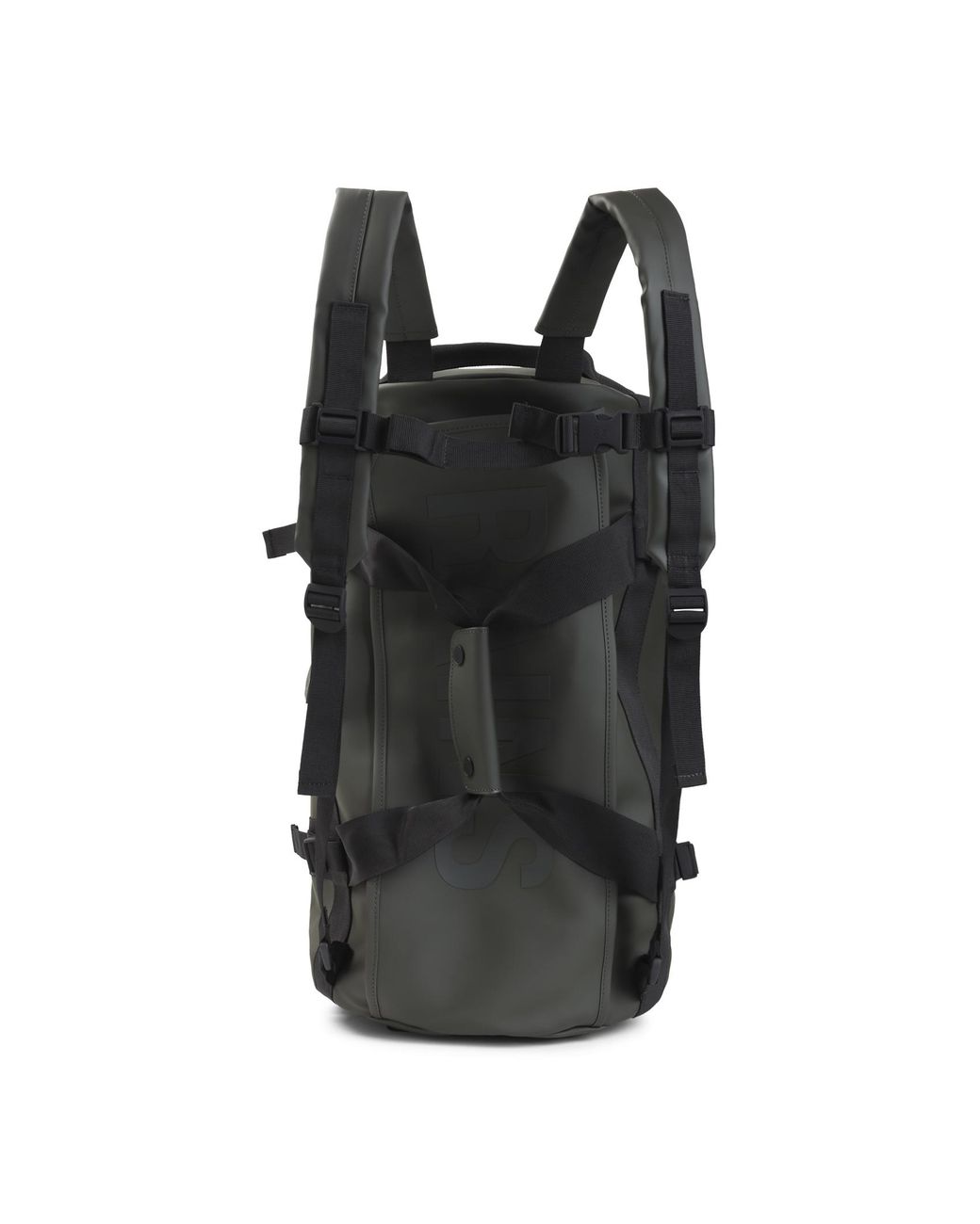 Rains Black Texel Duffle Small Bag for men