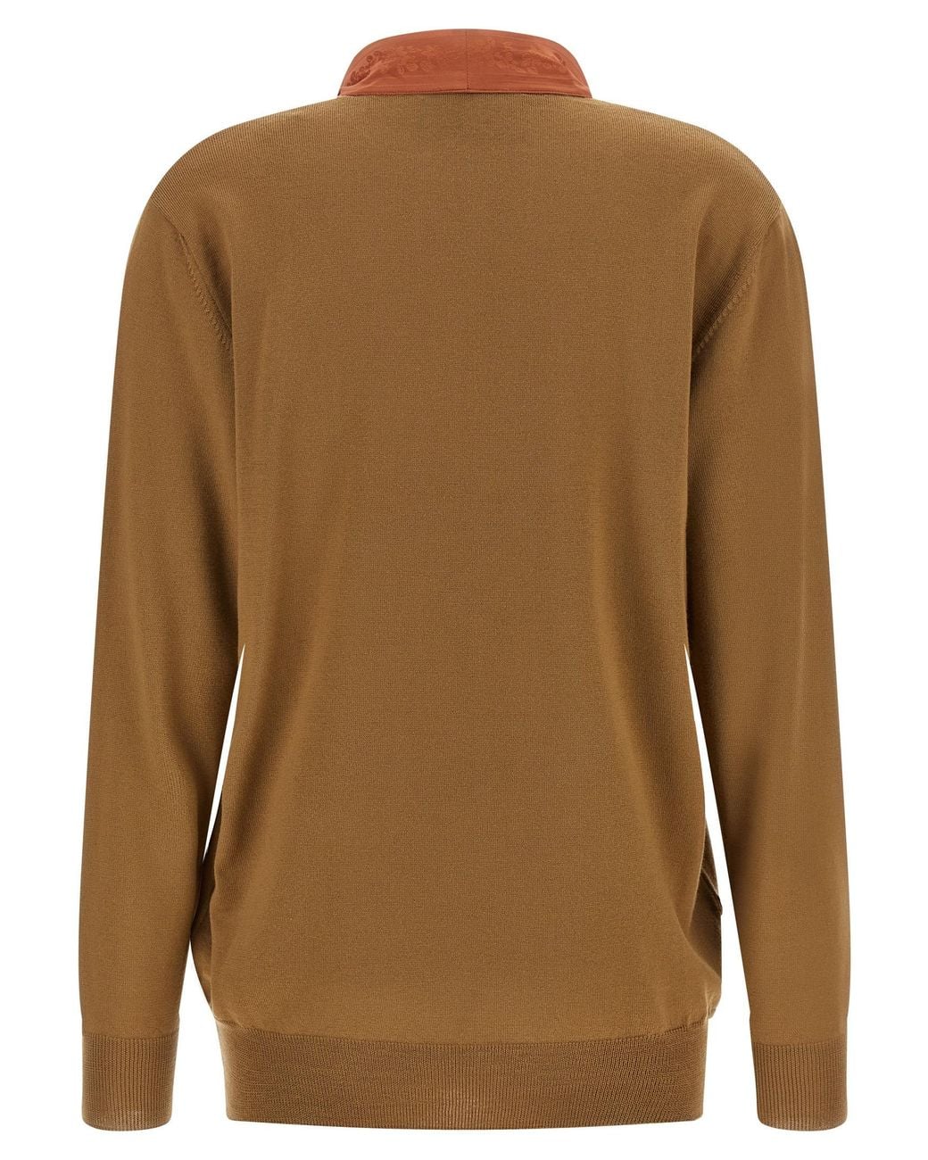 Valentino Garavani Brown Cashmere Cardigan