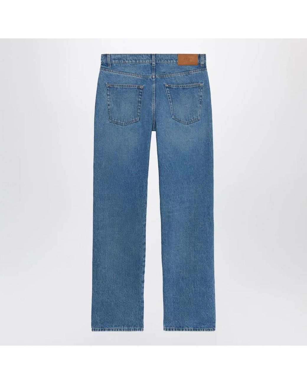 1989 STUDIO Blue Regular Denim Pants for men