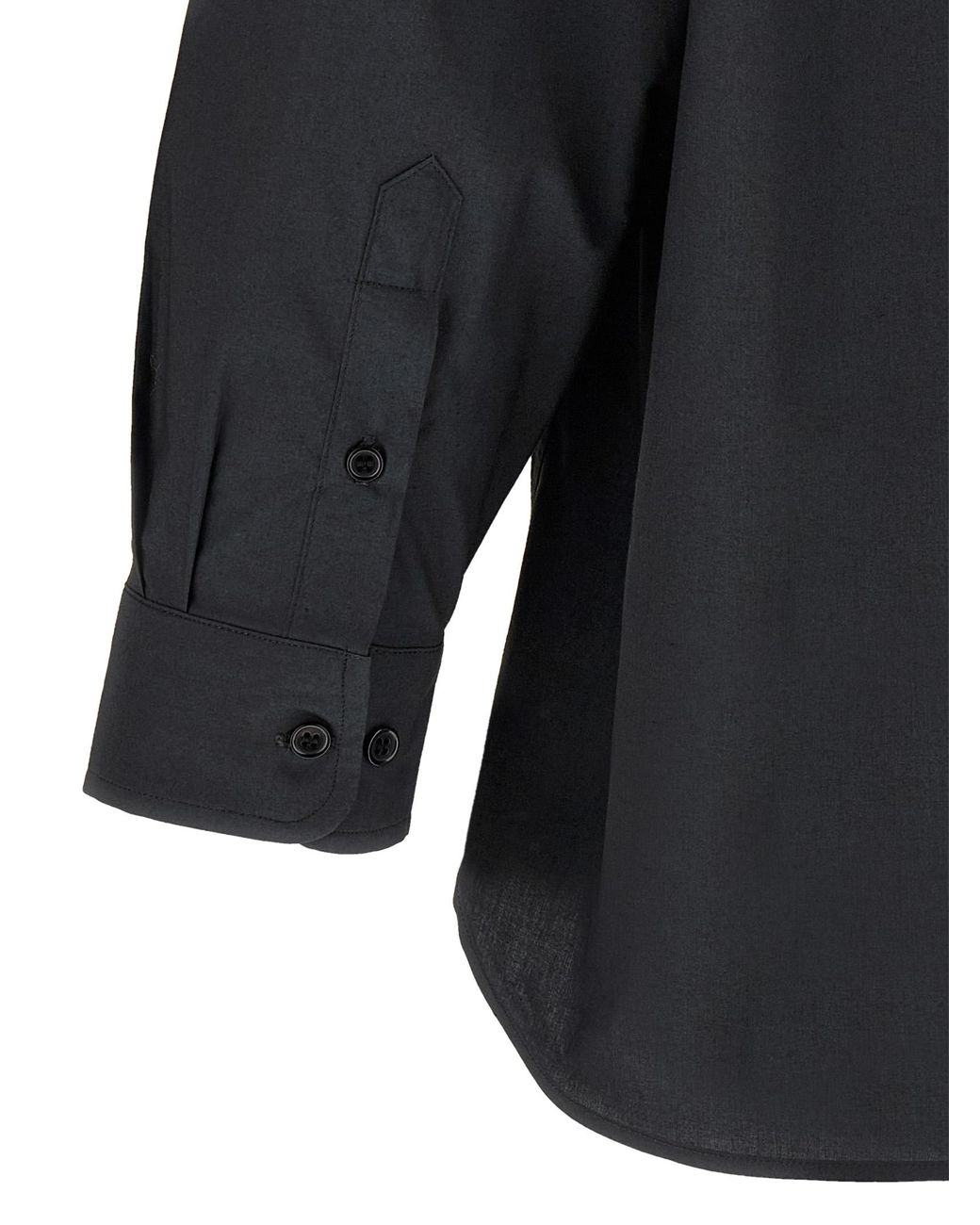MM6 by Maison Margiela Gray 'Numeric Signature Mm6' Shirt for men