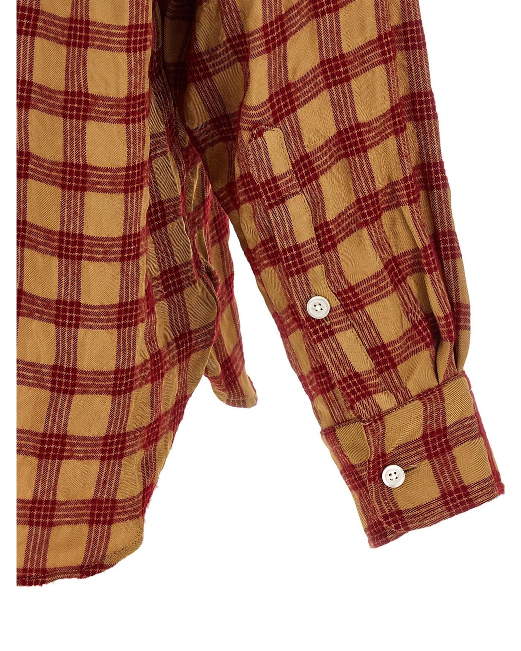 Willy Chavarria Brown 'Veterano' Shirt for men