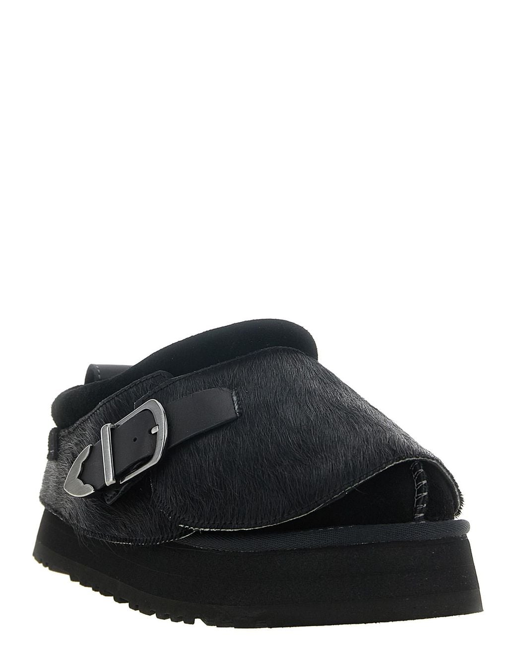 Ugg Black 'Tazz Western' Sabots