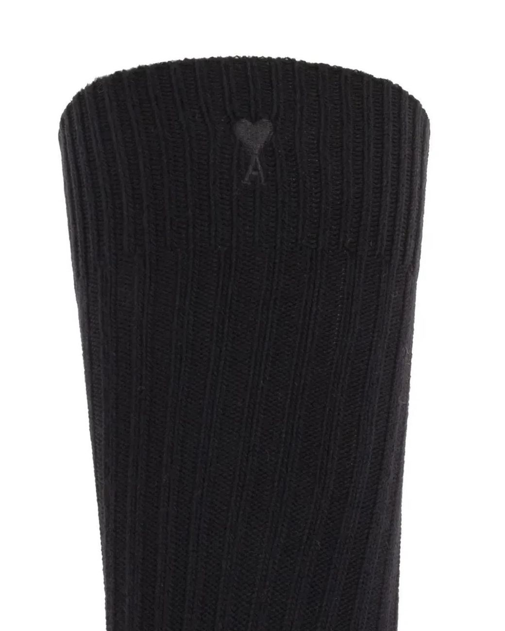 AMI Black Three Pack De Coeur Socks for men