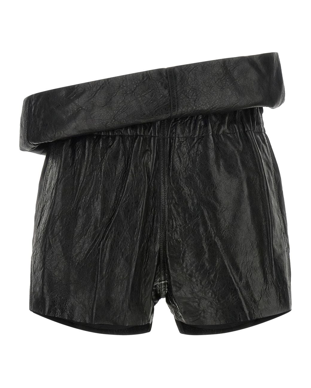 Rick Owens Black 'Crater' Shorts