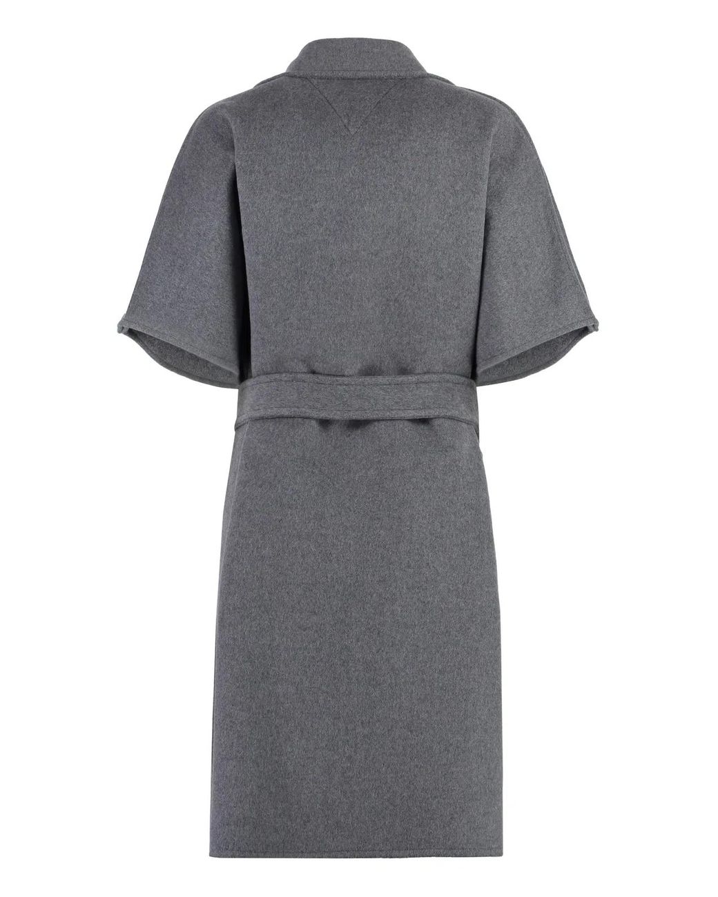 Bottega Veneta Black Wool And Cashmere Coat