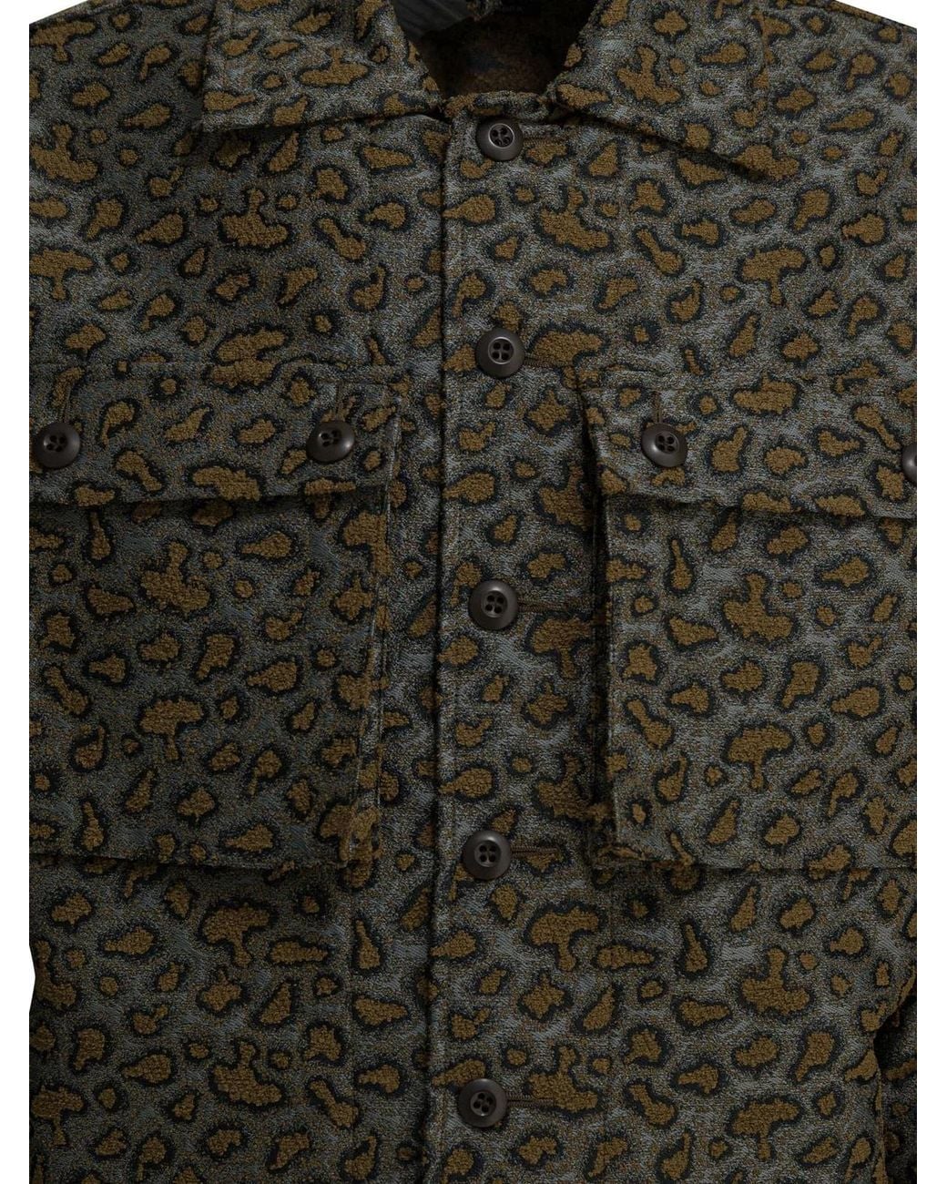 Beams Plus Black Polyester Cotton Jacket for men