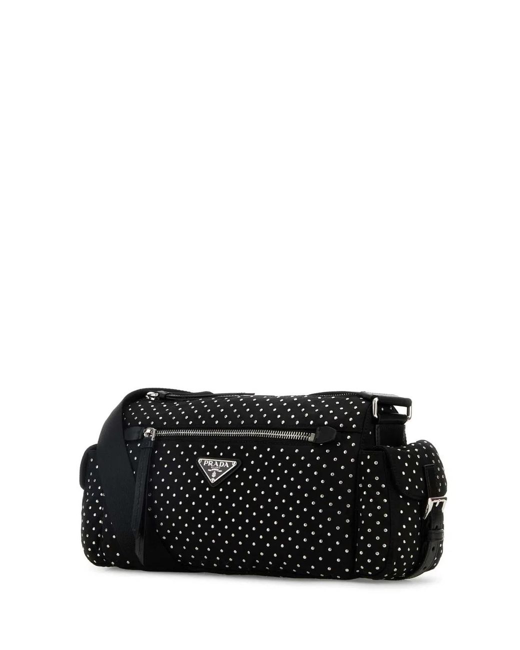 Prada Black Nylon Shoulder Bag
