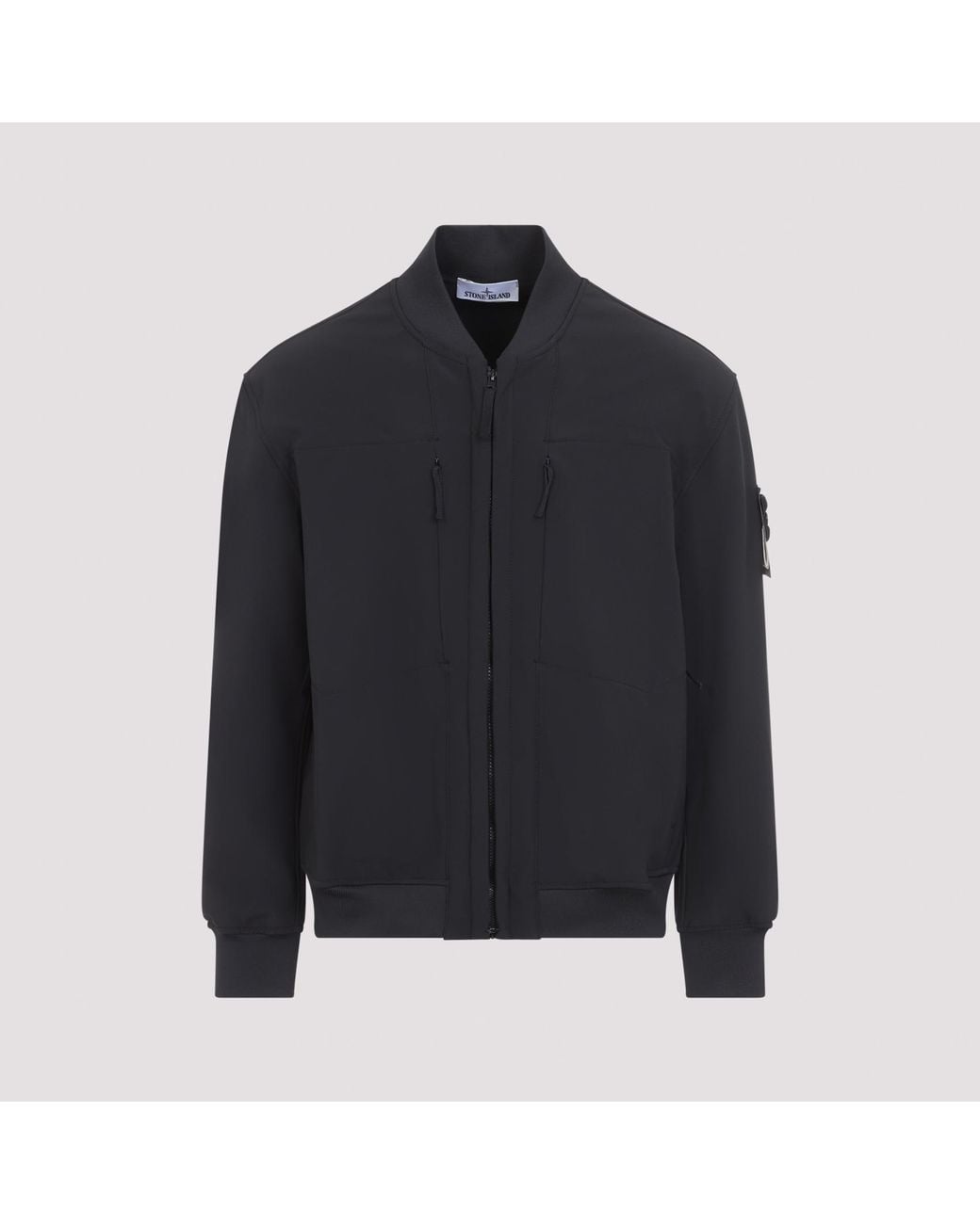 Stone Island Black Bomber for men