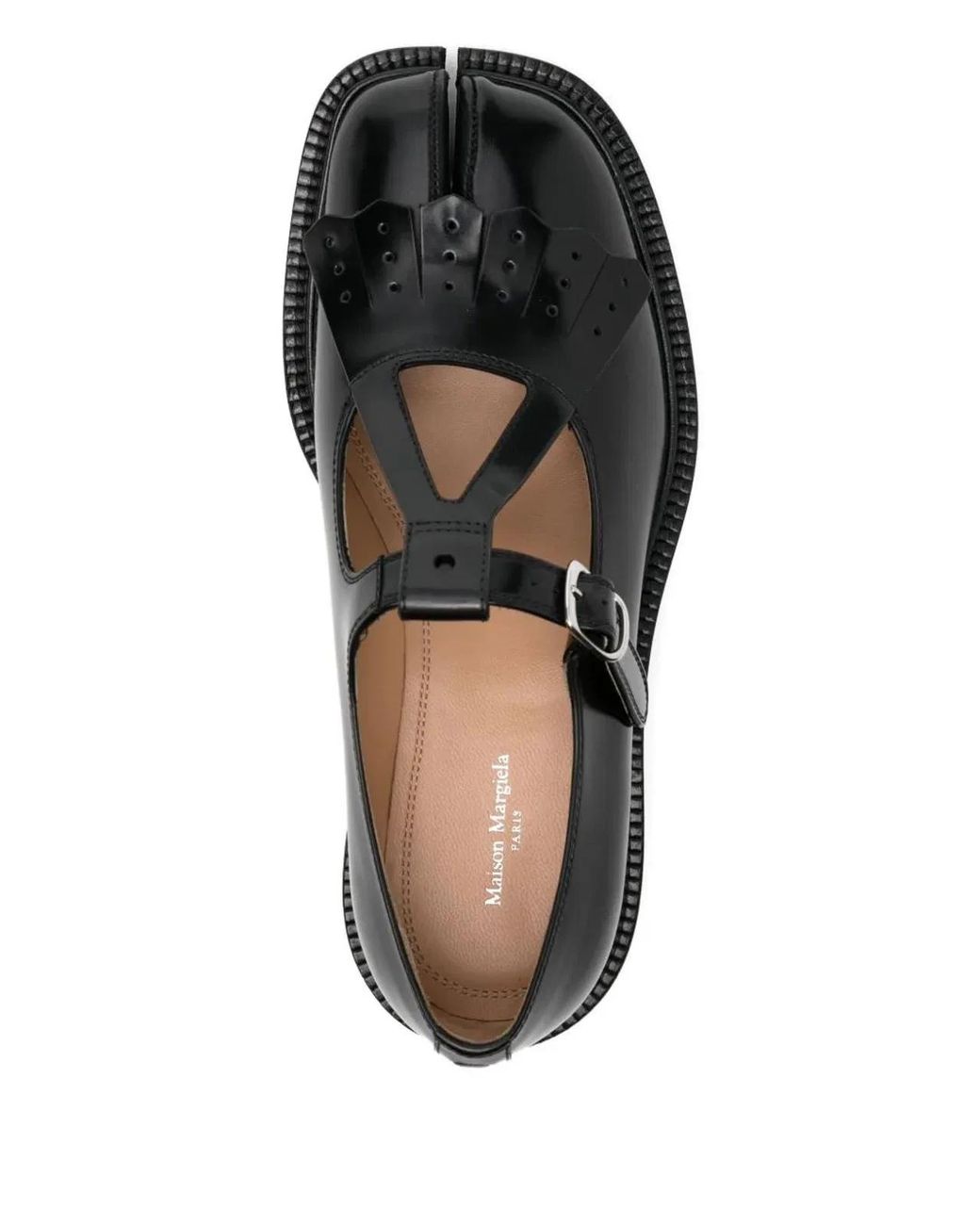 Maison Margiela Black Tabi Country Mary Janes