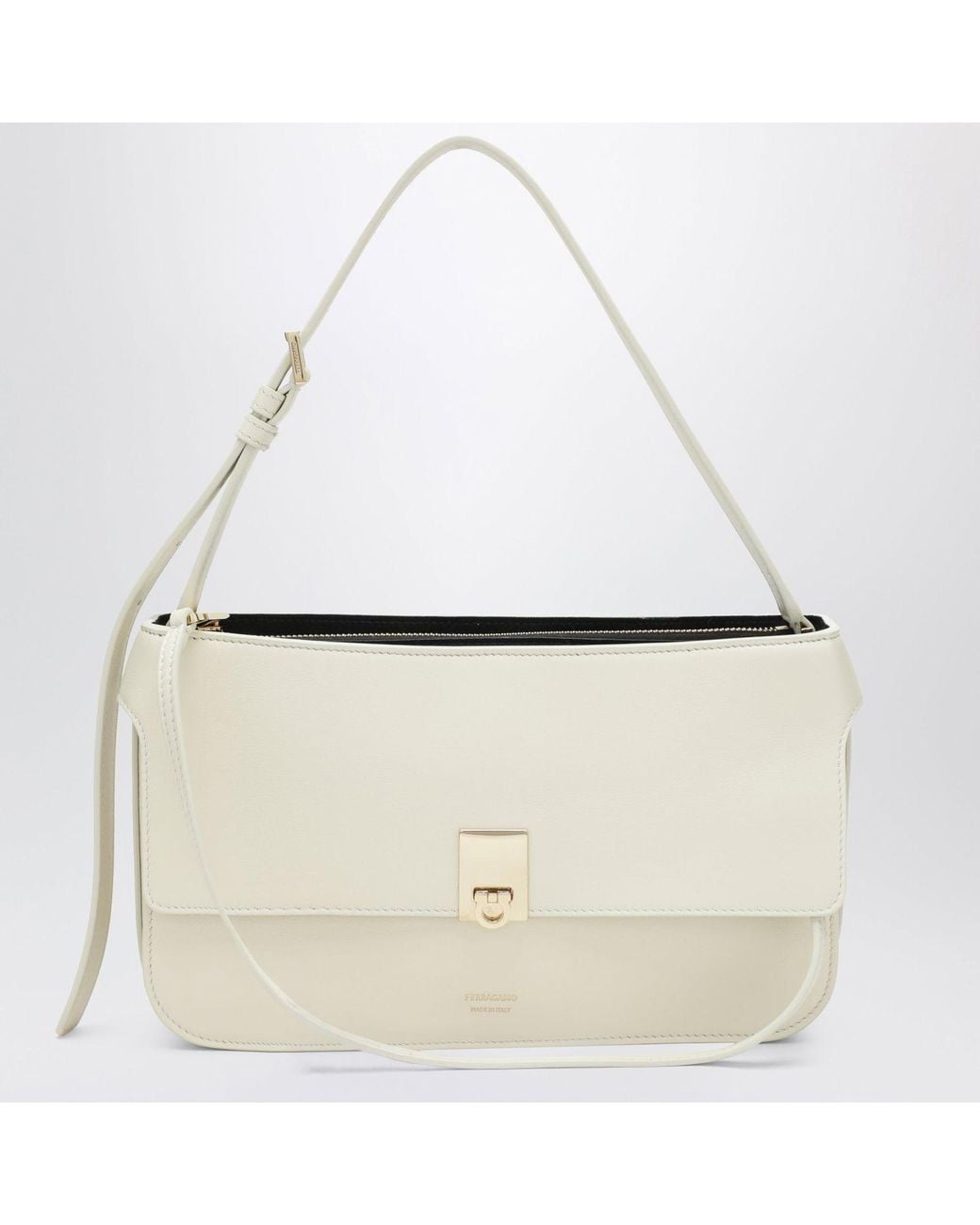 Ferragamo White Mascarpone Cara Xs Bag