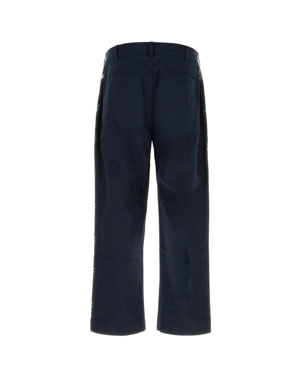 BAZISZT Blue Pine Pants for men