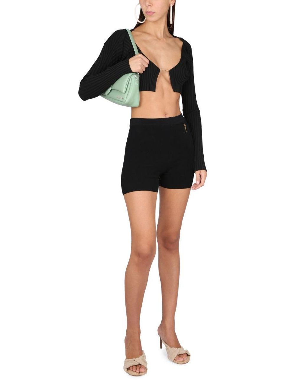 Jacquemus Black Le Maille Pralù Top