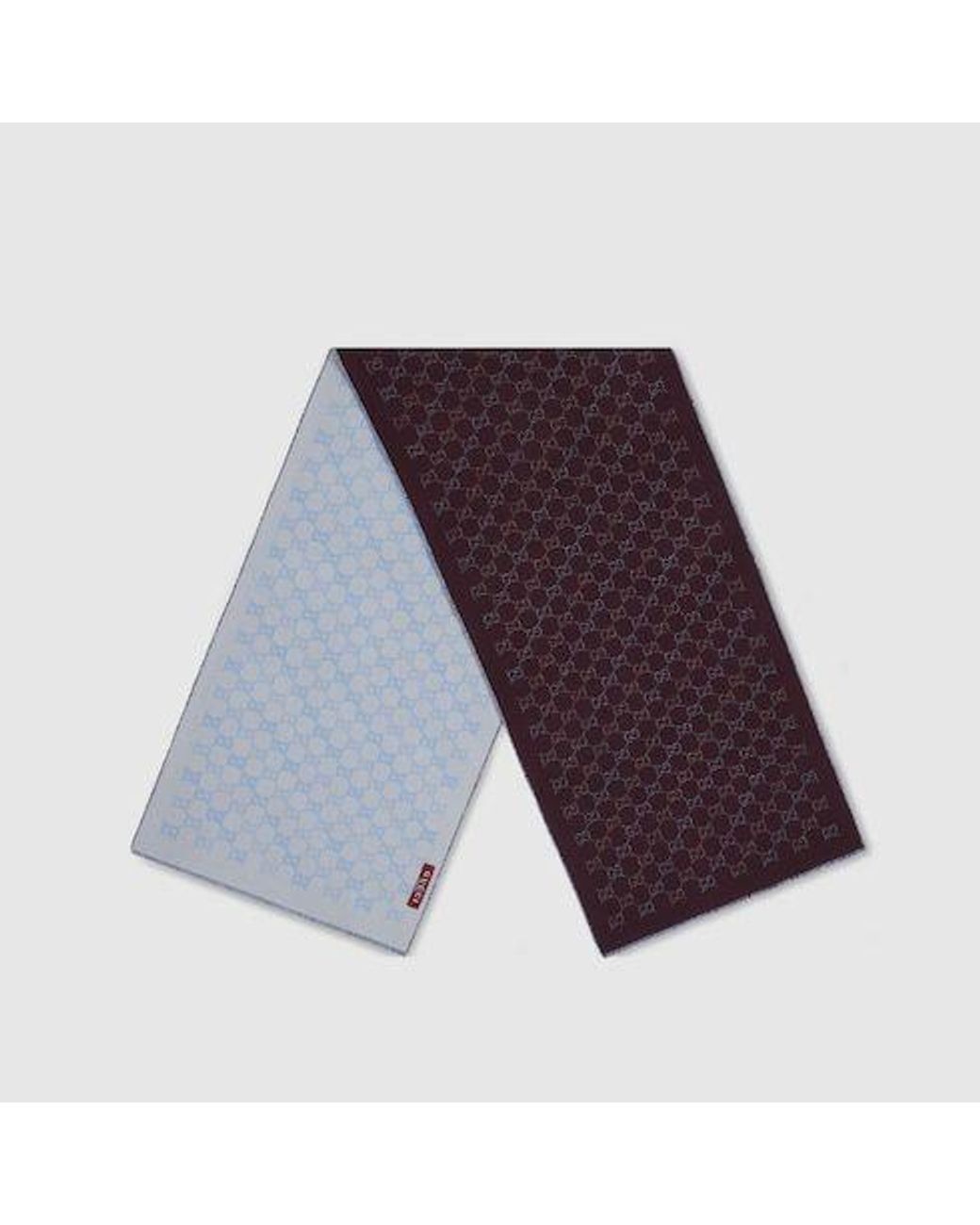 Gucci Purple Pixie G Wool Scarf for men