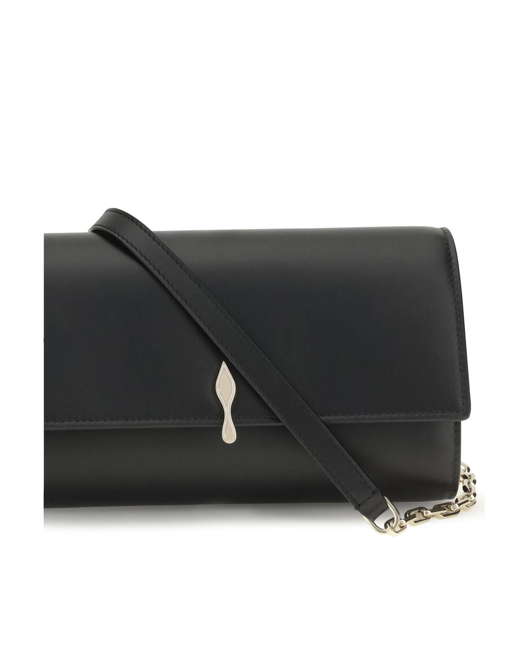 Christian Louboutin Black Bettina Chain Wallet