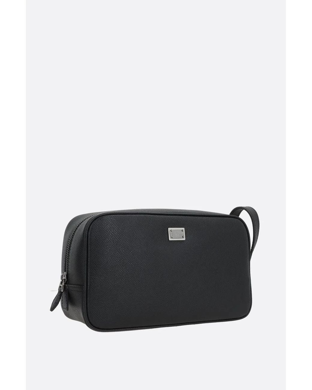Dolce & Gabbana Black Dolce & Gabbana Sicily Toiletry Bag for men