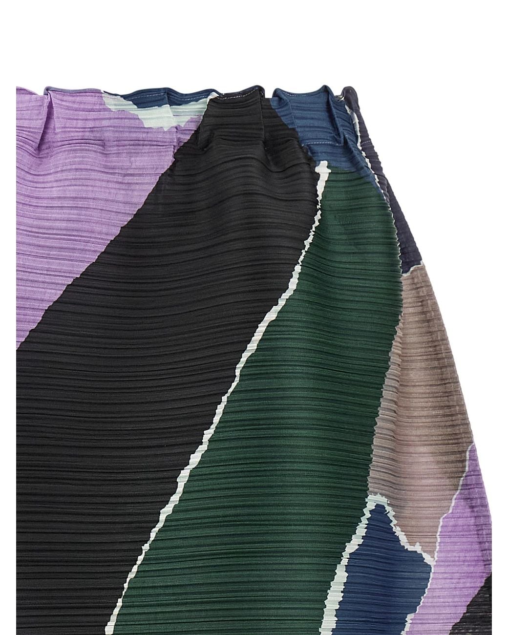 Pleats Please Issey Miyake Multicolor 'Surprise! Skirt