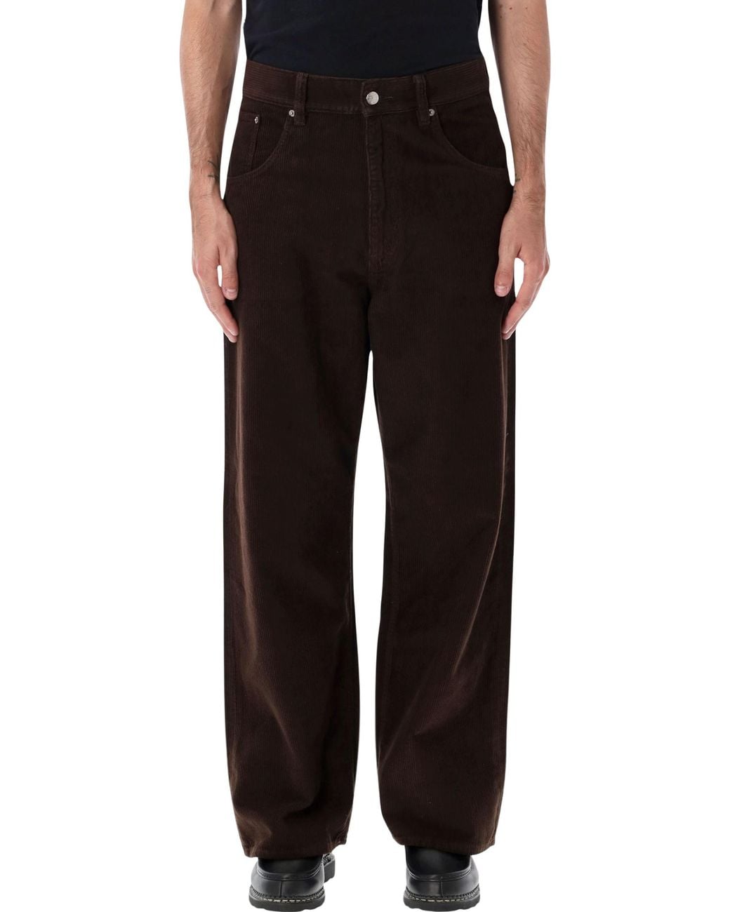 sunflower Black Superwide Pant for men