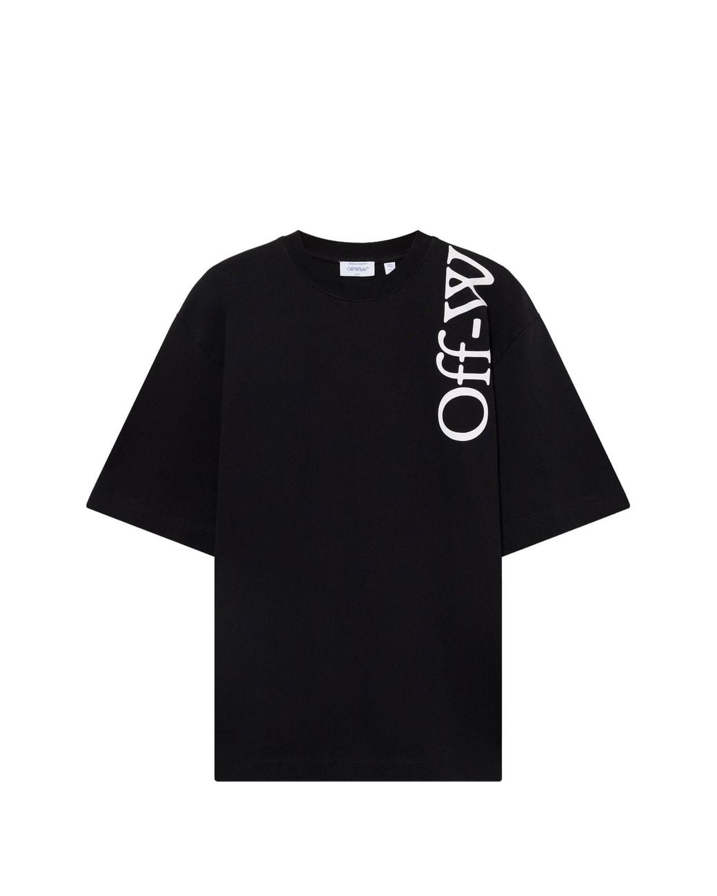 Off-White c/o Virgil Abloh Black Vertical Bookish Skate Cotton T-Shirt for men