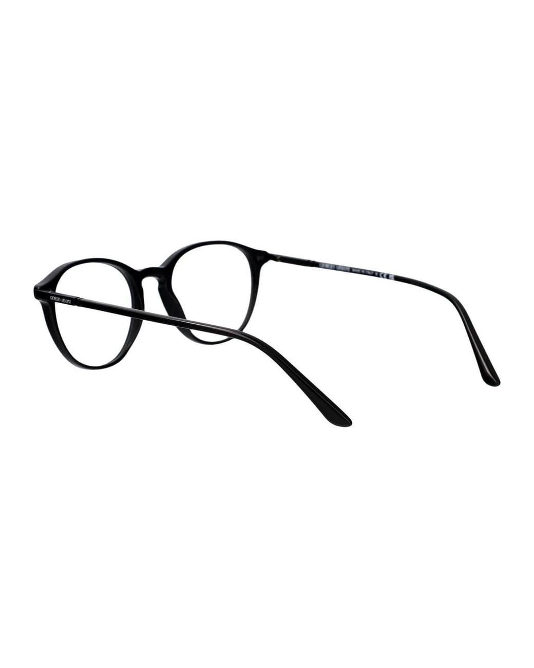 Giorgio Armani Brown Acetate Sunglasses