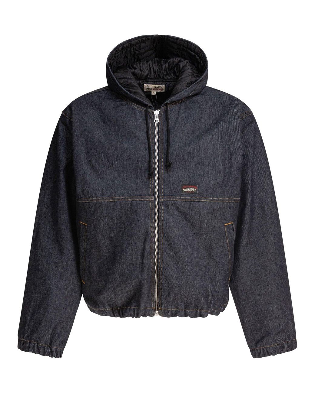 ジャケット・アウター Stussy Denim Work Jacket 7036 Stussy Work Jacket Denim in Blue | Lyst UK