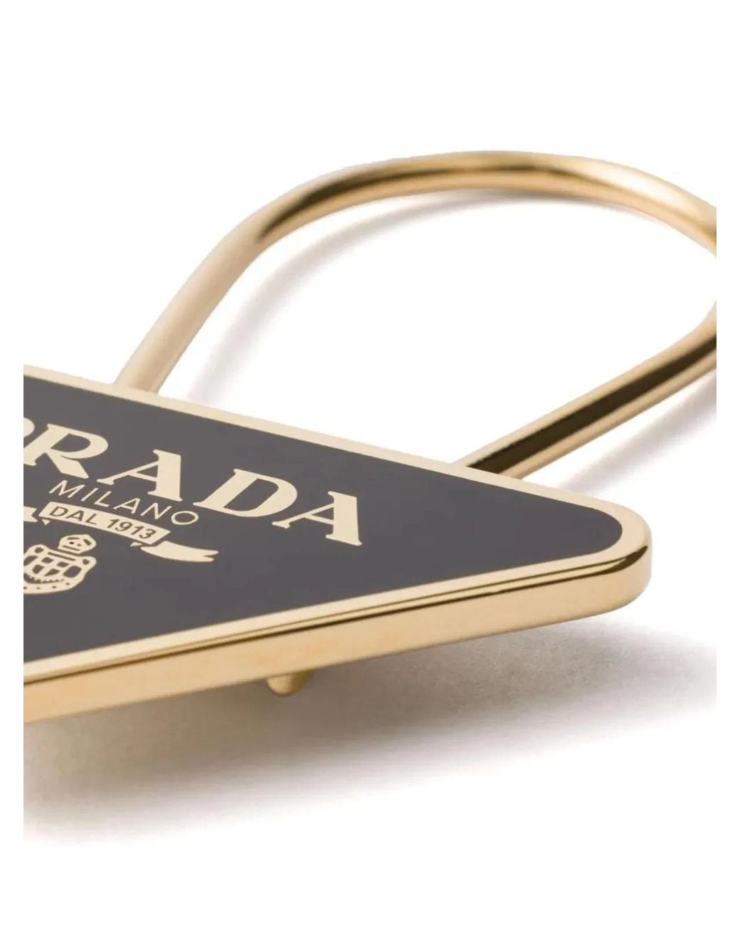Prada White Keychains