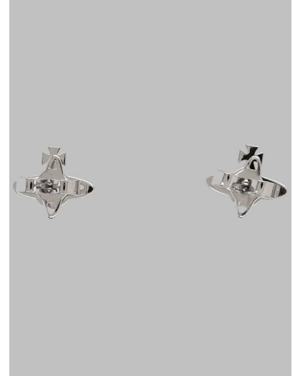 Vivienne Westwood Metallic Farah Earrings