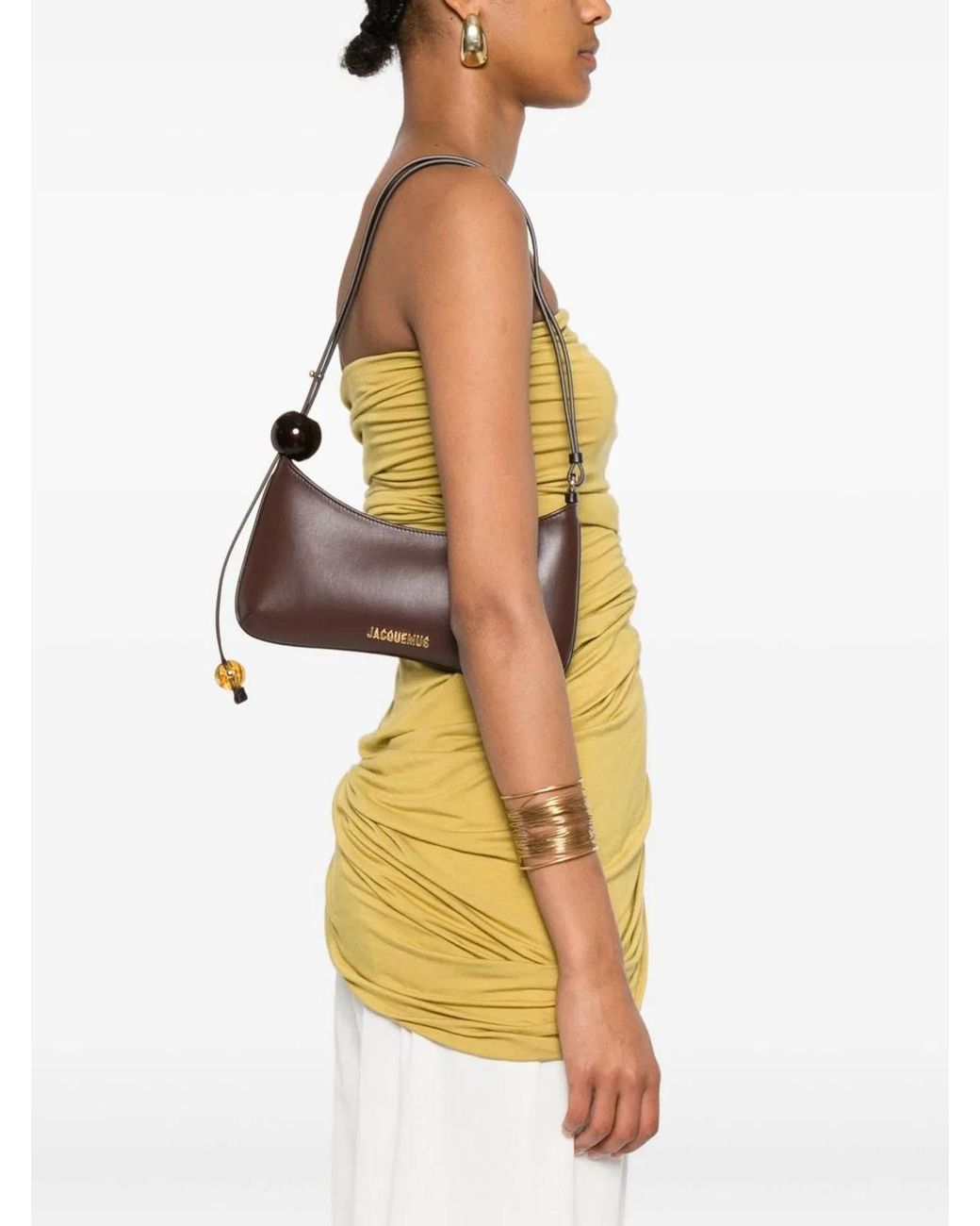 Jacquemus Brown Le Bisou Perle