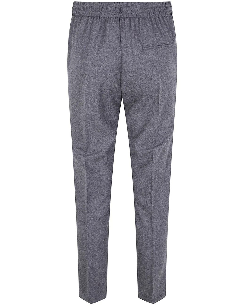 Kiltie Gray "Hugo" Straight Leg Trousers
