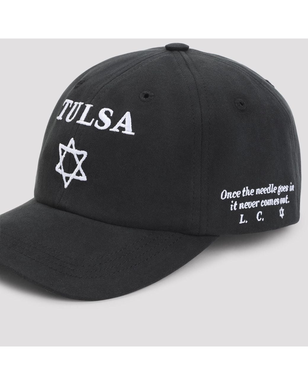 Enfants Riches Deprimes Black Tulsa 6-Panel Hat for men