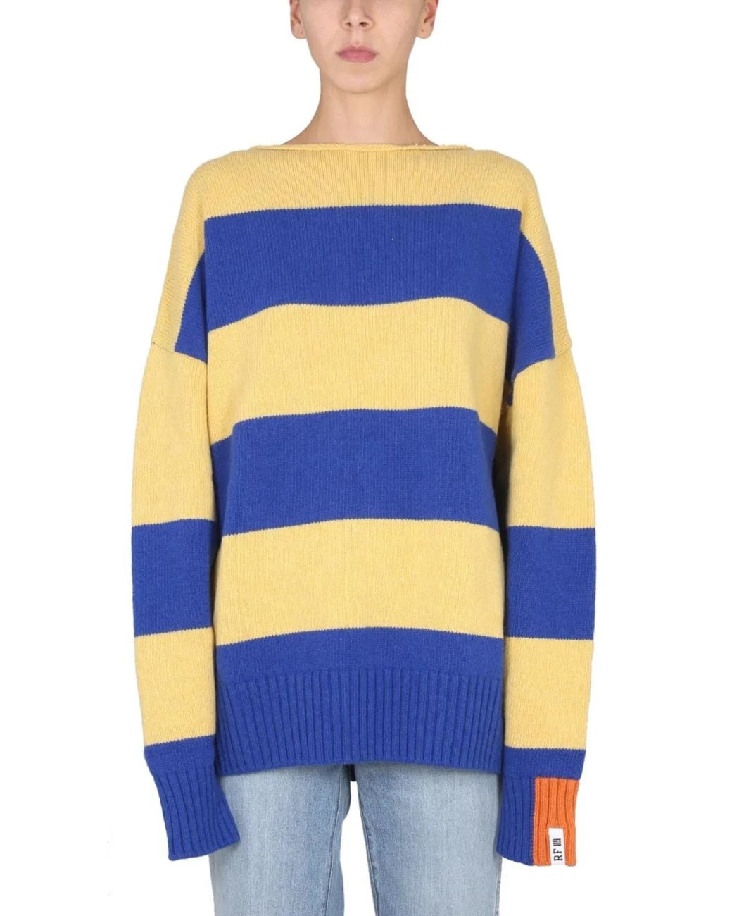 RIGHT FOR Blue Striped Shirt