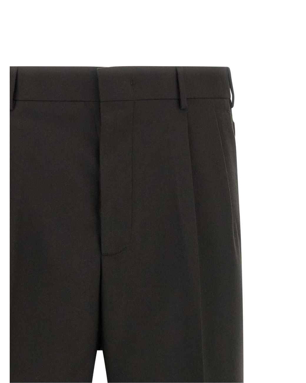 Cellar Door Black Polyester Dress Pants for men