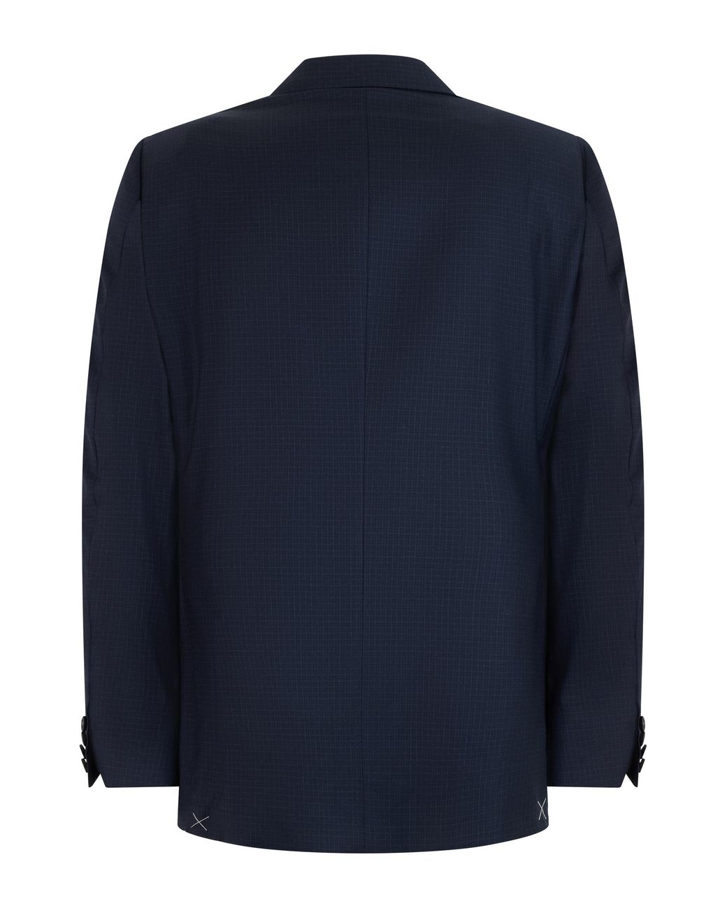 Canali Blue Double-Breasted Jacket for men