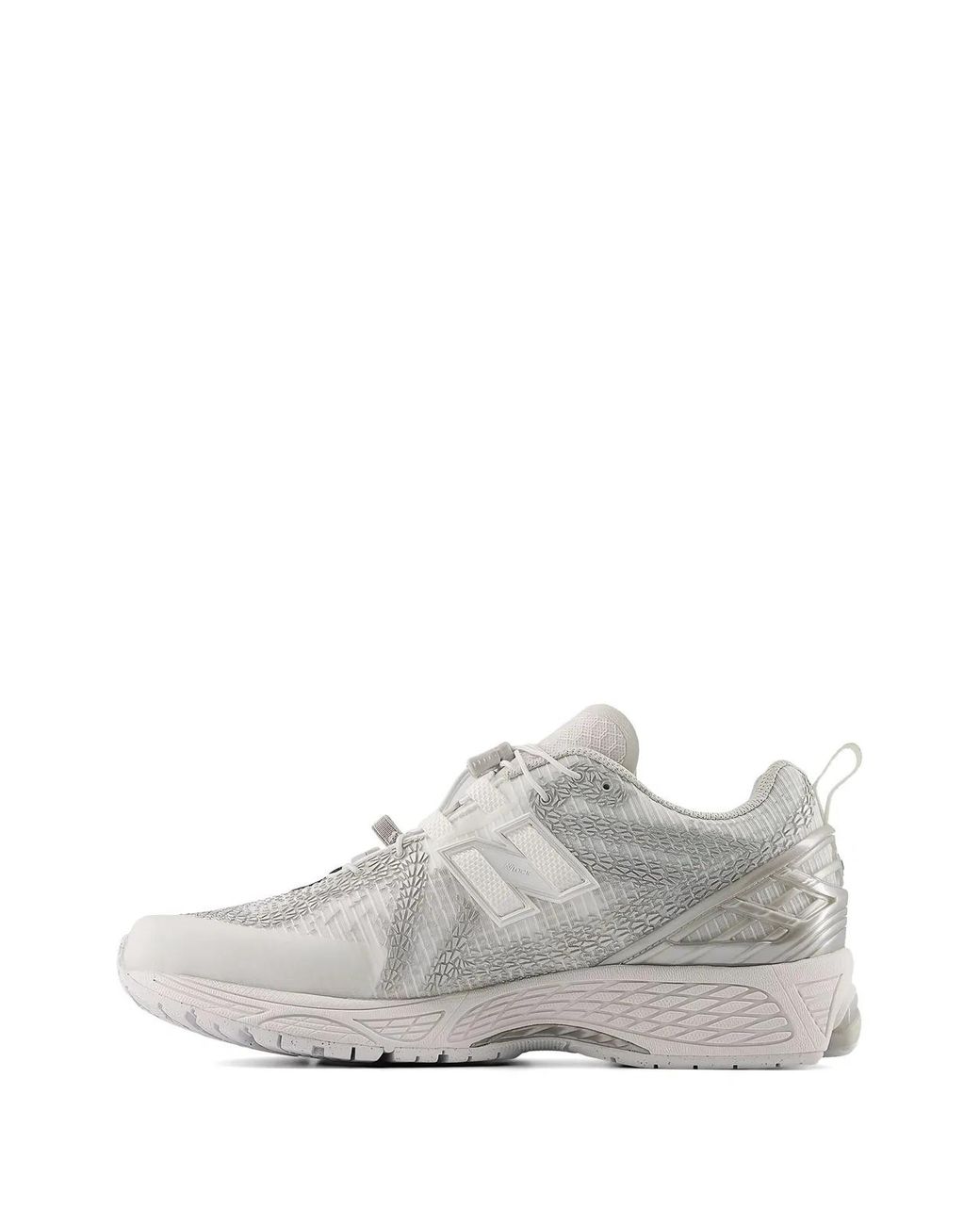 New Balance White Retro Sneakers for men