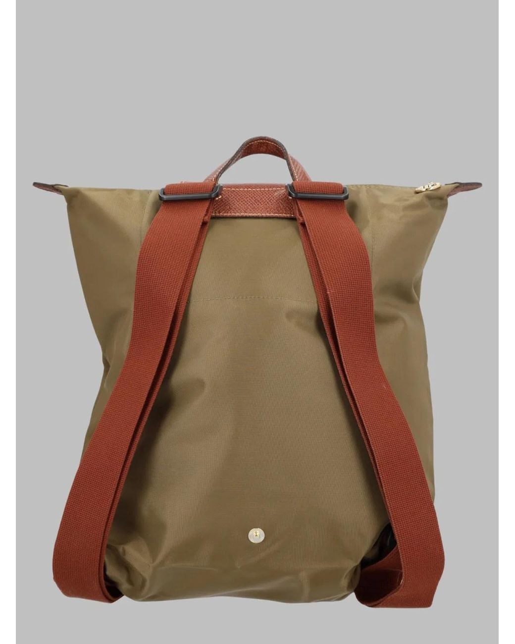 Longchamp Gray Backpack Le Pliage Original Polyamide Backpacks