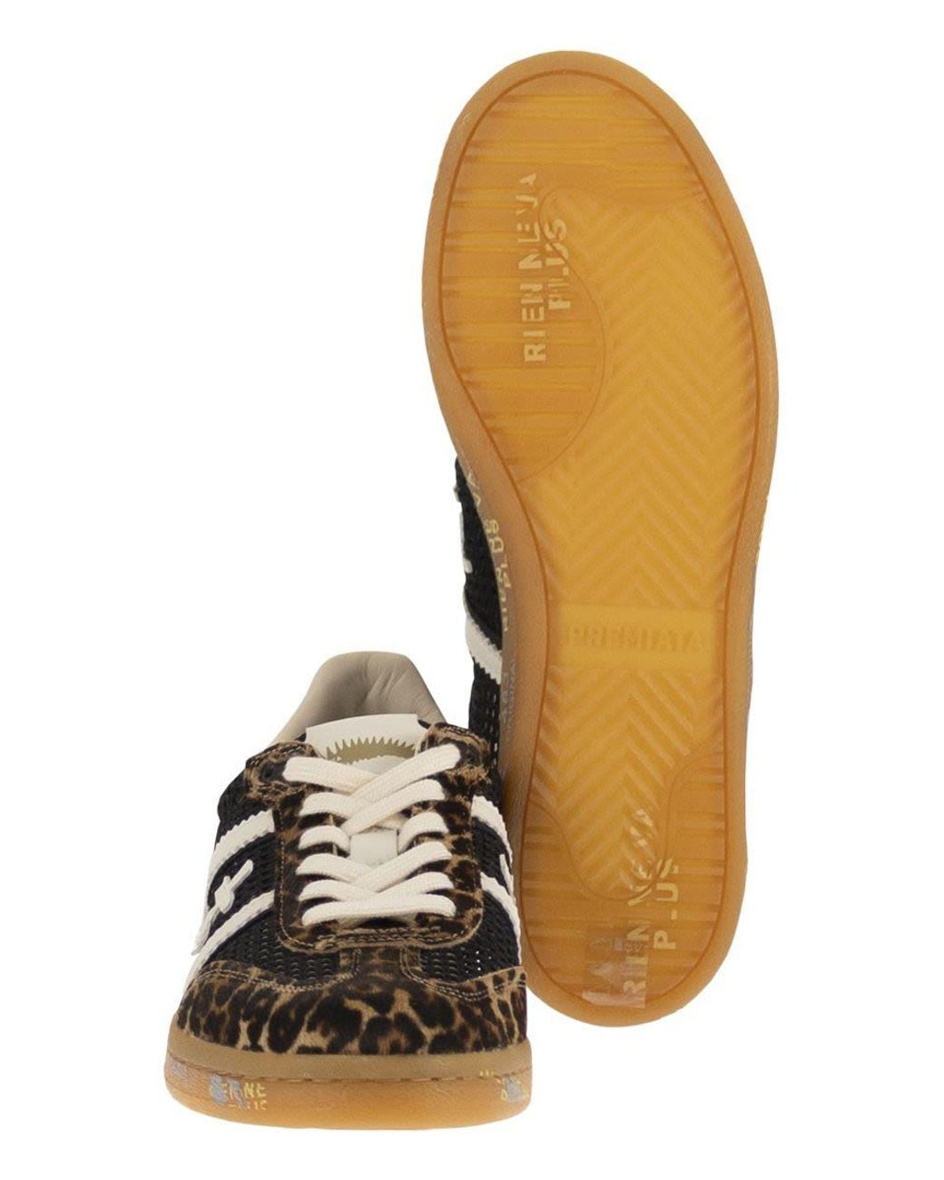 Premiata White 1 Spotted