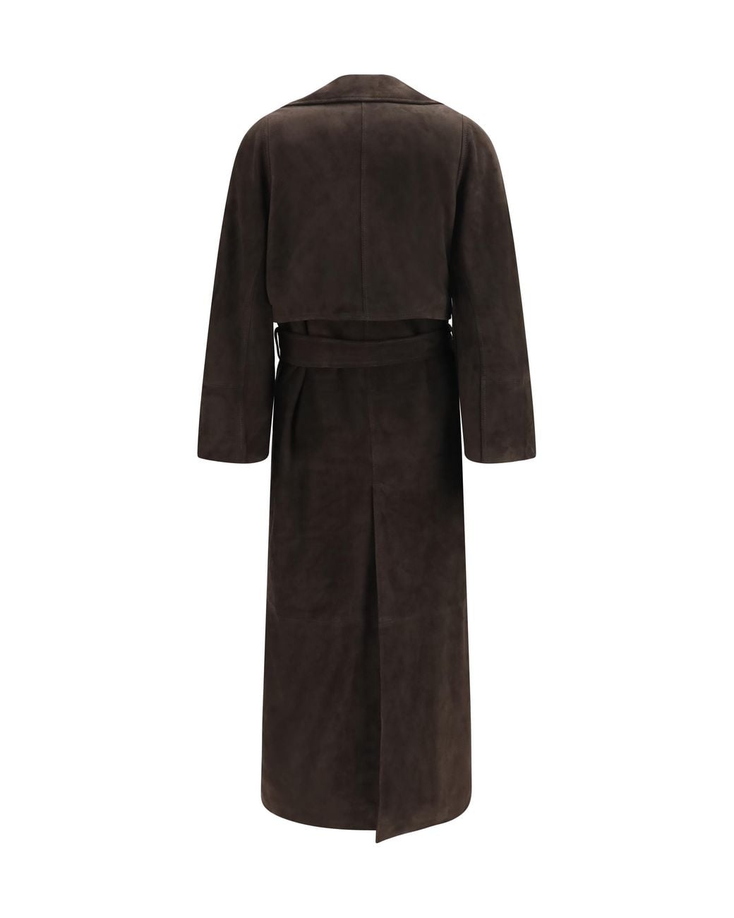 S.W.O.R.D Black Suede Coat